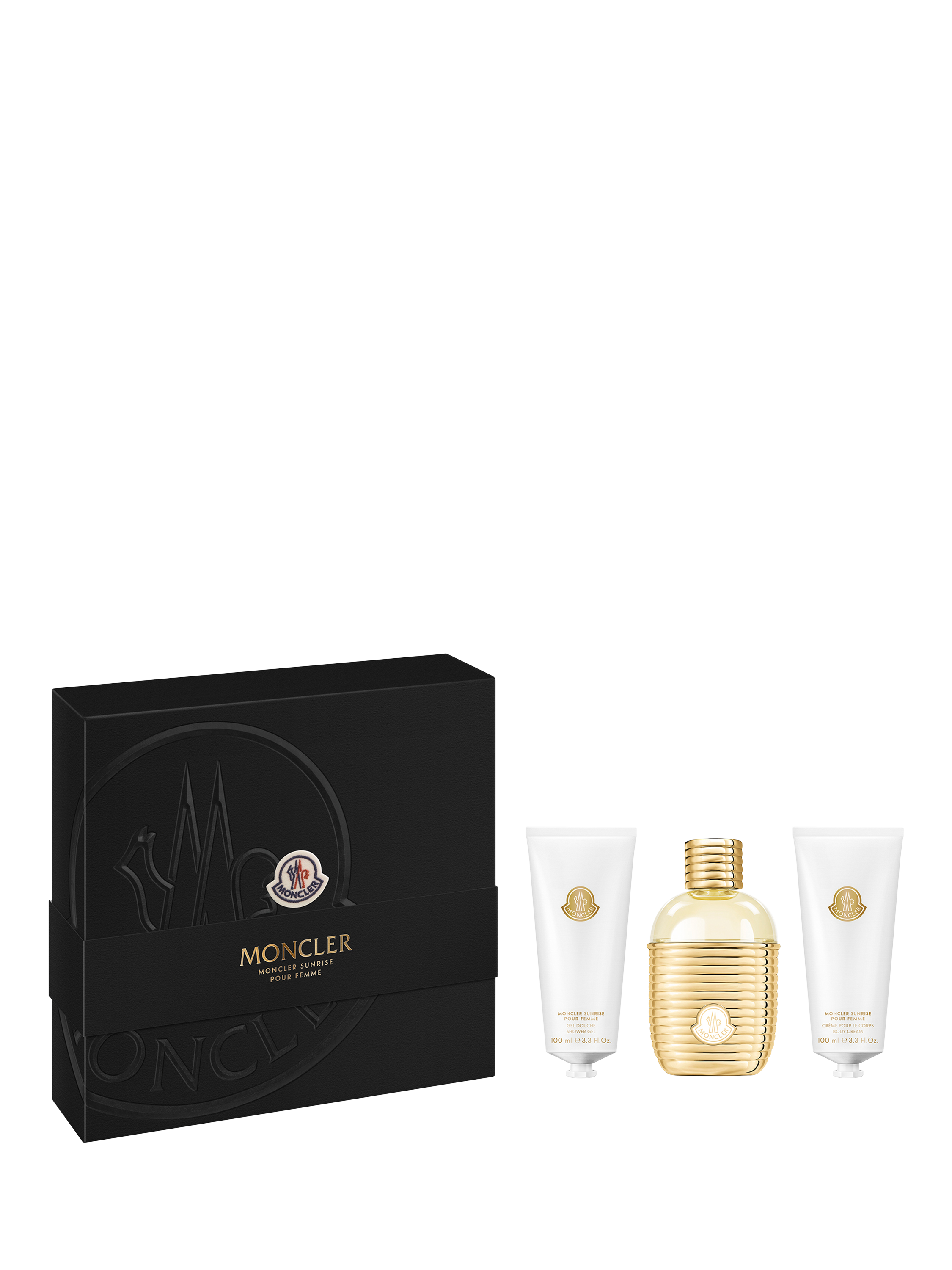 Moncler Sunrise Pour Femme Eau de Parfum 100ml Fragrance Gift Set