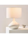 west elm Asymmetry Ceramic Table Lamp, White