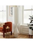 west elm Asymmetry Ceramic Floor Lamp, White