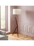 west elm Caldas Wood Floor Lamp, Light Brown