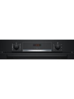 Bosch Series 4 Built In Electric Oven, HQA534BS3B, HQA534BB3B - view 2, Black