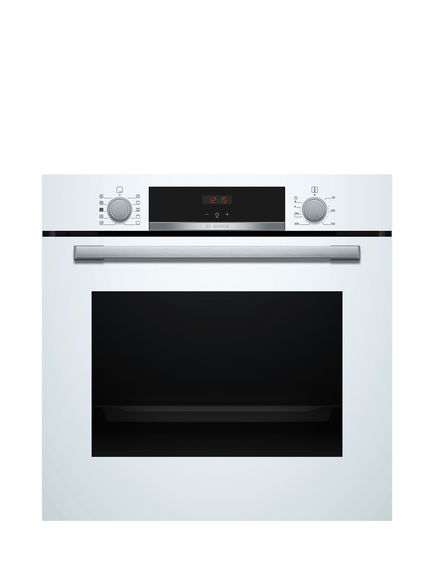 Bosch Series 4 HQA534BW3B Built In Electric Oven, White, White