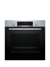 Bosch Series 4 Built In Electric Self Cleaning Oven, HQA574BS3B, HQA574BB3B, Stainless Steel
