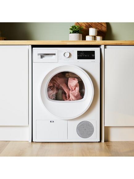 Bosch Series 4 WTH85225GB Freestanding Heat Pump Tumble Dryer, 8kg Load, White - view 2, White