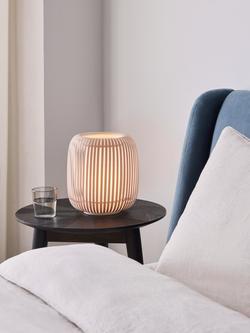 John Lewis Harmony Ribbon Table Lamp - view 2, Natural