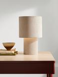 John Lewis Isaac Corduroy Table Lamp, Natural
