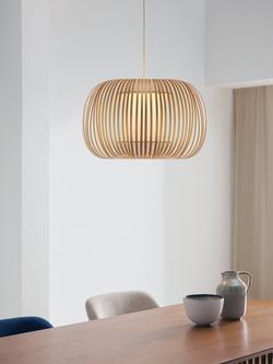 John Lewis Harmony Large Ribbon Ceiling Light - view 2, Gold