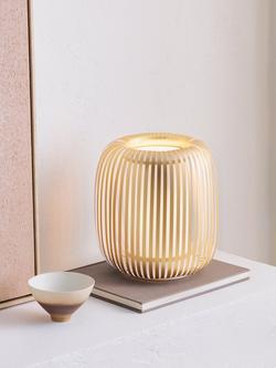 John Lewis Harmony Ribbon Table Lamp - view 2, Gold