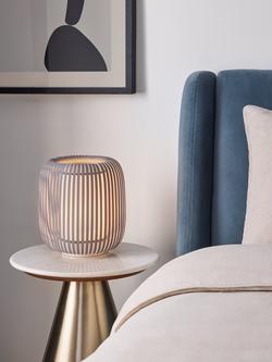 John Lewis Harmony Ribbon Table Lamp - view 2, Grey