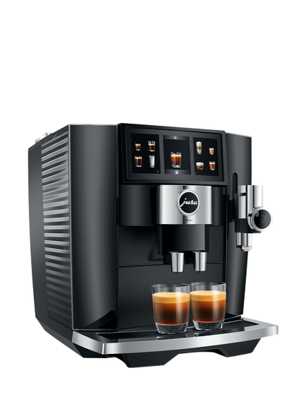 JURA Jura J8 Twin Coffee Machine, Diamond Black - view 2, Diamond Black