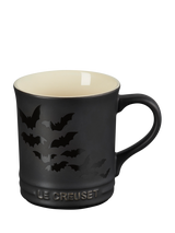 Le Creuset Bat Stoneware Mug, 400ml, Matte Black