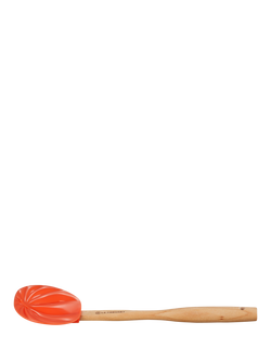 Le Creuset Pumpkin Silicone Head Spatula, Volcanic - view 2, Volcanic