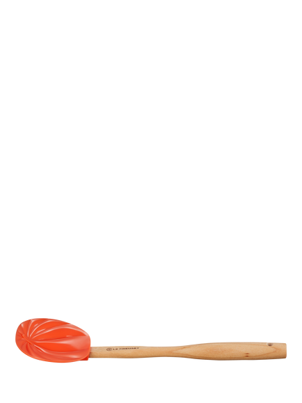 Le Creuset Pumpkin Silicone Head Spatula, Volcanic - view 2, Volcanic