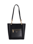 Dune Duckie Logo Tote Bag, Black