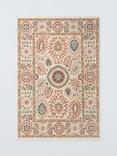 Gooch Luxury Suzani Floral Wool Rich Rug, L180 x W120 cm