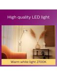 Philips 2.7W G9 LED Dimmable Capsule Bulb, Clear