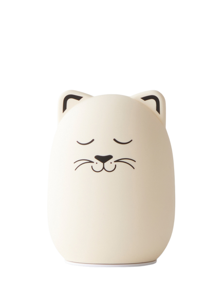John Lewis Kids' Colour Changing Rechargeable Light, Oyster - Cat