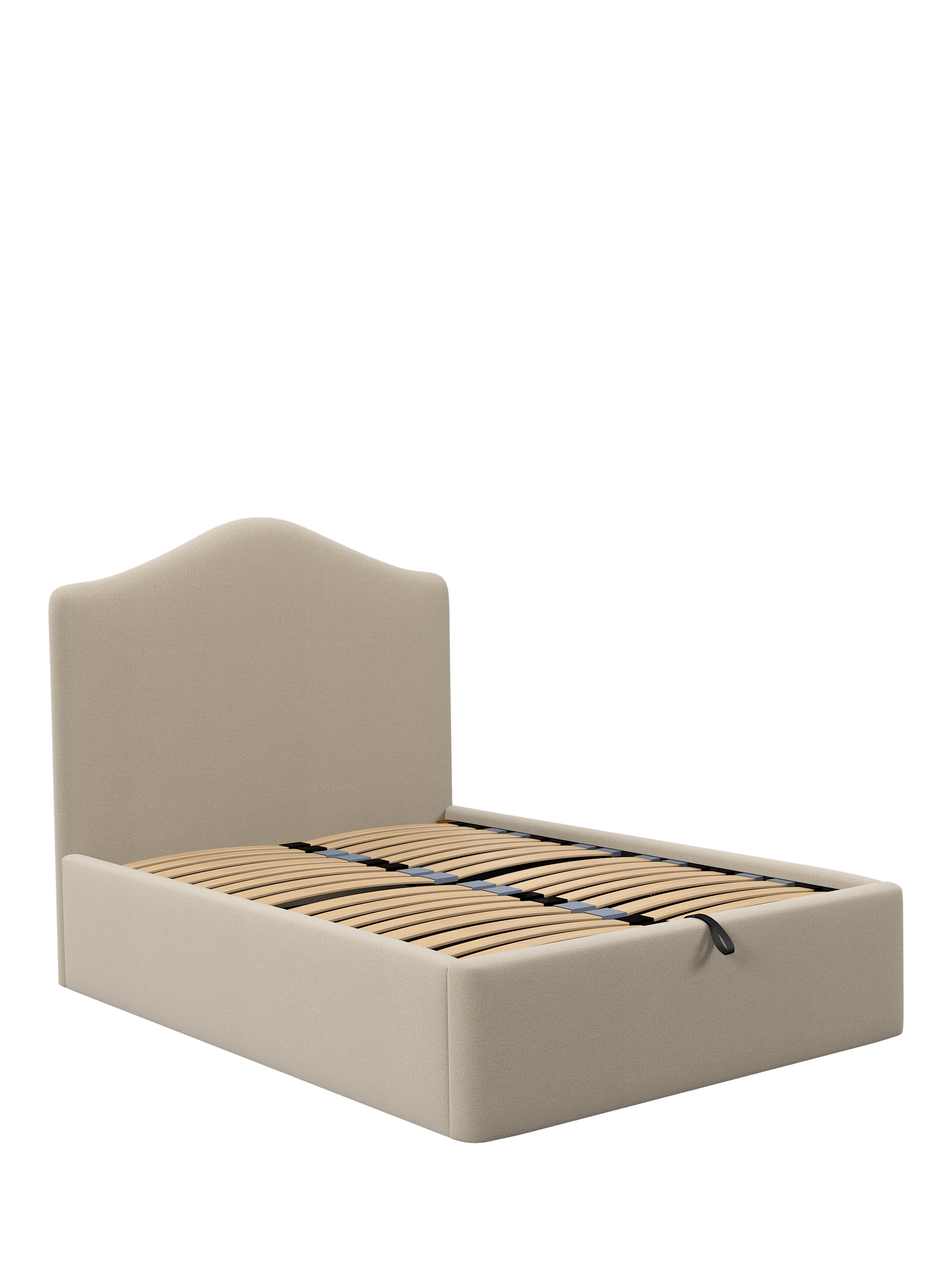 John Lewis Alice Ottoman Storage Upholstered Bed Frame, King Size