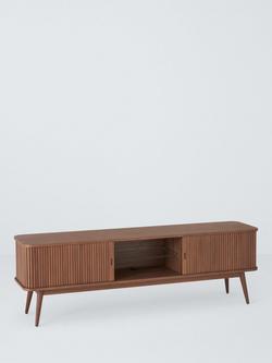 John Lewis Grayson Large TV Unit, Dark Brown, Dark Brown