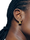 Monica Vinader Tapered Small Hoop Earrings
