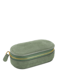 Monica Vinader Mini Suede Jewellery Box, Green