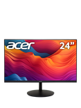 Acer UM.QS2EE.E12 WQHD Essential Monitor, 23.8”, Black