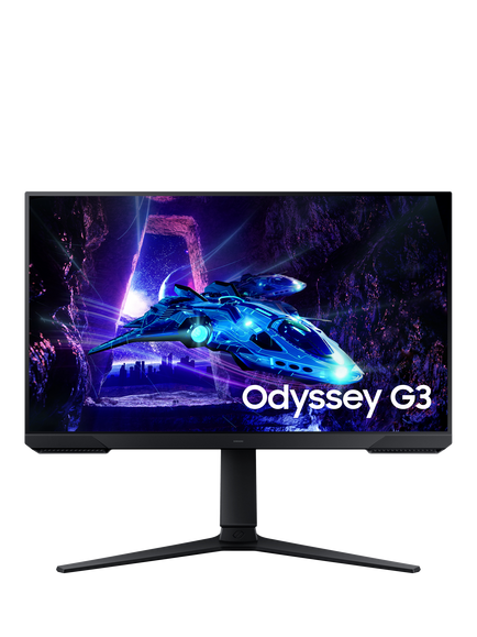 Samsung Odyssey G3 LS24DG302EUXXU Full HD Gaming Monitor, 24”, Black, Black