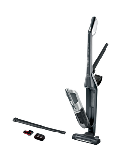 Bosch BBH3230GB Flexxo 2-in-1 Cordless Vacuum Cleaner, Black, Black