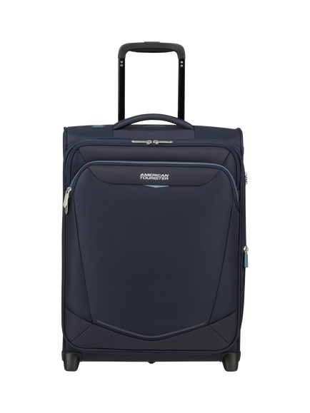 American Tourister Summeride Expandable 55cm Suitcase, Navy, 44.5/48.5L - view 2, Navy