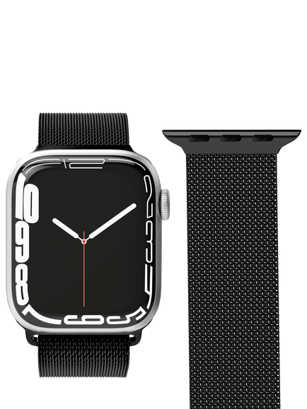 Vonmählen Milanese Loop for Apple Watch, Black - view 2, Black