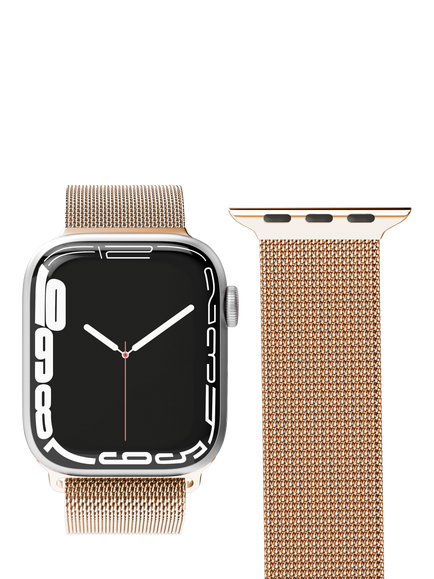 Vonmählen Milanese Loop for Apple Watch, Rose Gold - view 2, Rose Gold