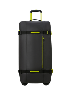American Tourister Urban Track 2-Wheel 78.5cm Duffle Large Suitcase, Black/Lime - view 2, Black/Lime