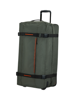 American Tourister Urban Track 2-Wheel 78.5cm Duffle Large Suitcase, Dark Khaki