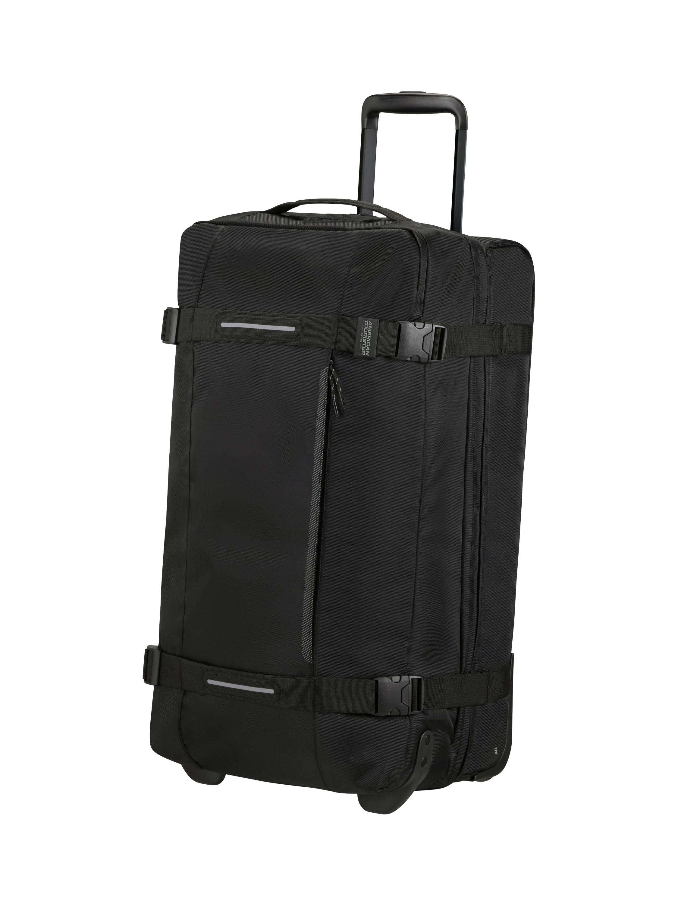 American Tourister Urban Track 2 Wheel 68cm Duffle Medium Suitcase Asphalt Black