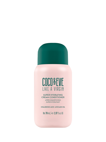 Coco & Eve Like A Virgin Super Hydrating Cream Conditioner Travel Size, 70ml, 