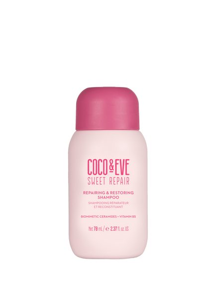 Coco & Eve Sweet Repair Repairing & Restoring Shampoo Travel Size, 70ml, 