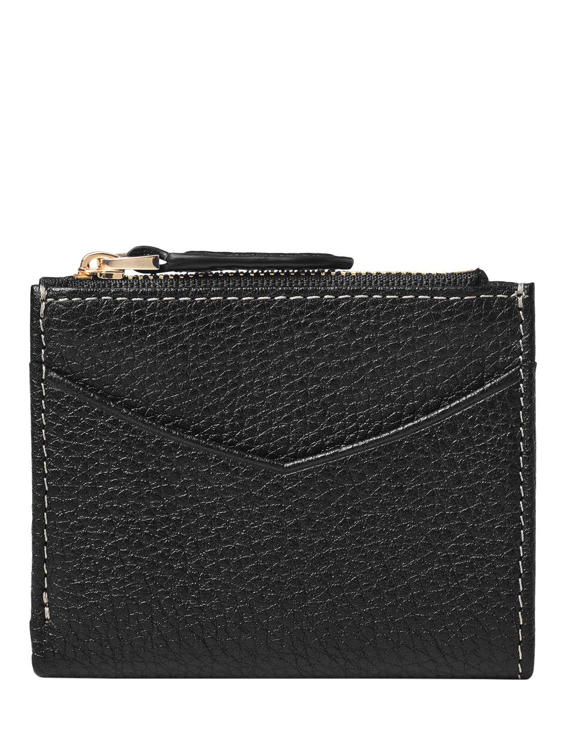 Product image 2 of 5, which shows Aspinal of London Hudson Leather Card Holder, Black