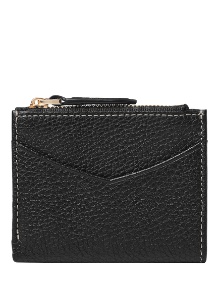Aspinal of London Hudson Leather Card Holder - view 2, Black