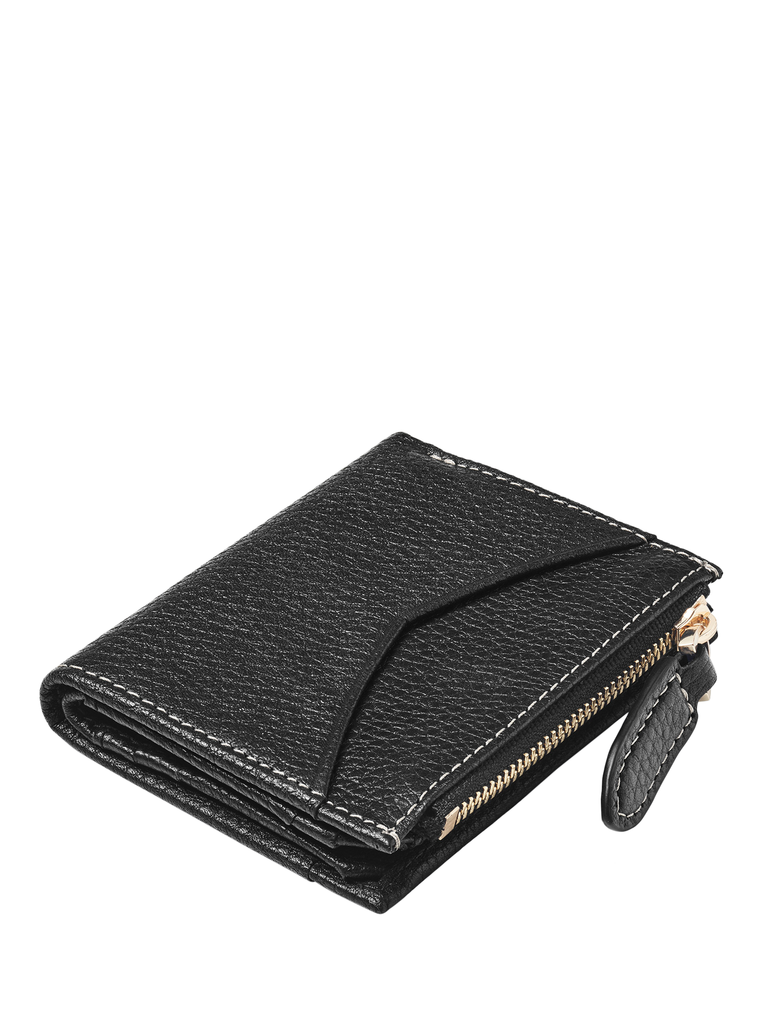 Product image 3 of 5, which shows Aspinal of London Hudson Leather Card Holder, Black