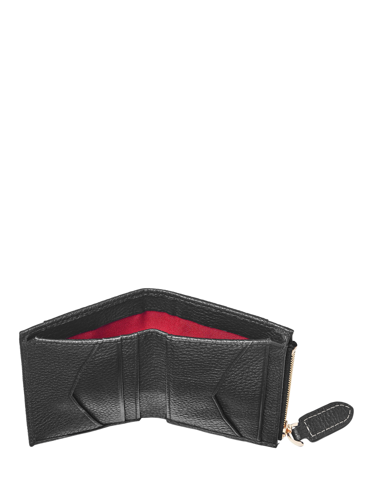 Product image 5 of 5, which shows Aspinal of London Hudson Leather Card Holder, Black