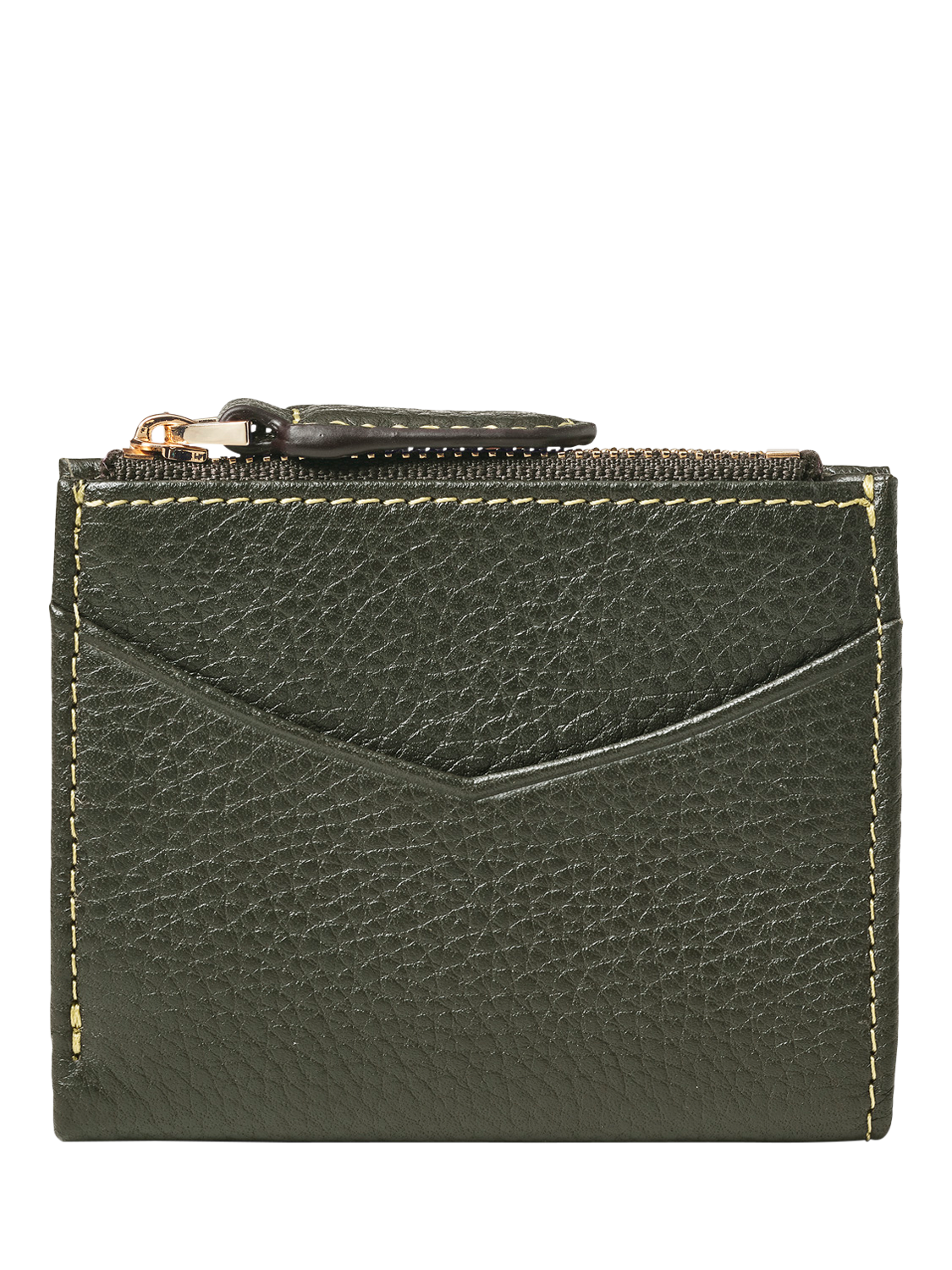 Product image 2 of 5, which shows Aspinal of London Hudson Leather Card Holder, Green