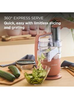 Kenwood MultiPro Go FDP22.130 Food Processor - view 2, Red Clay