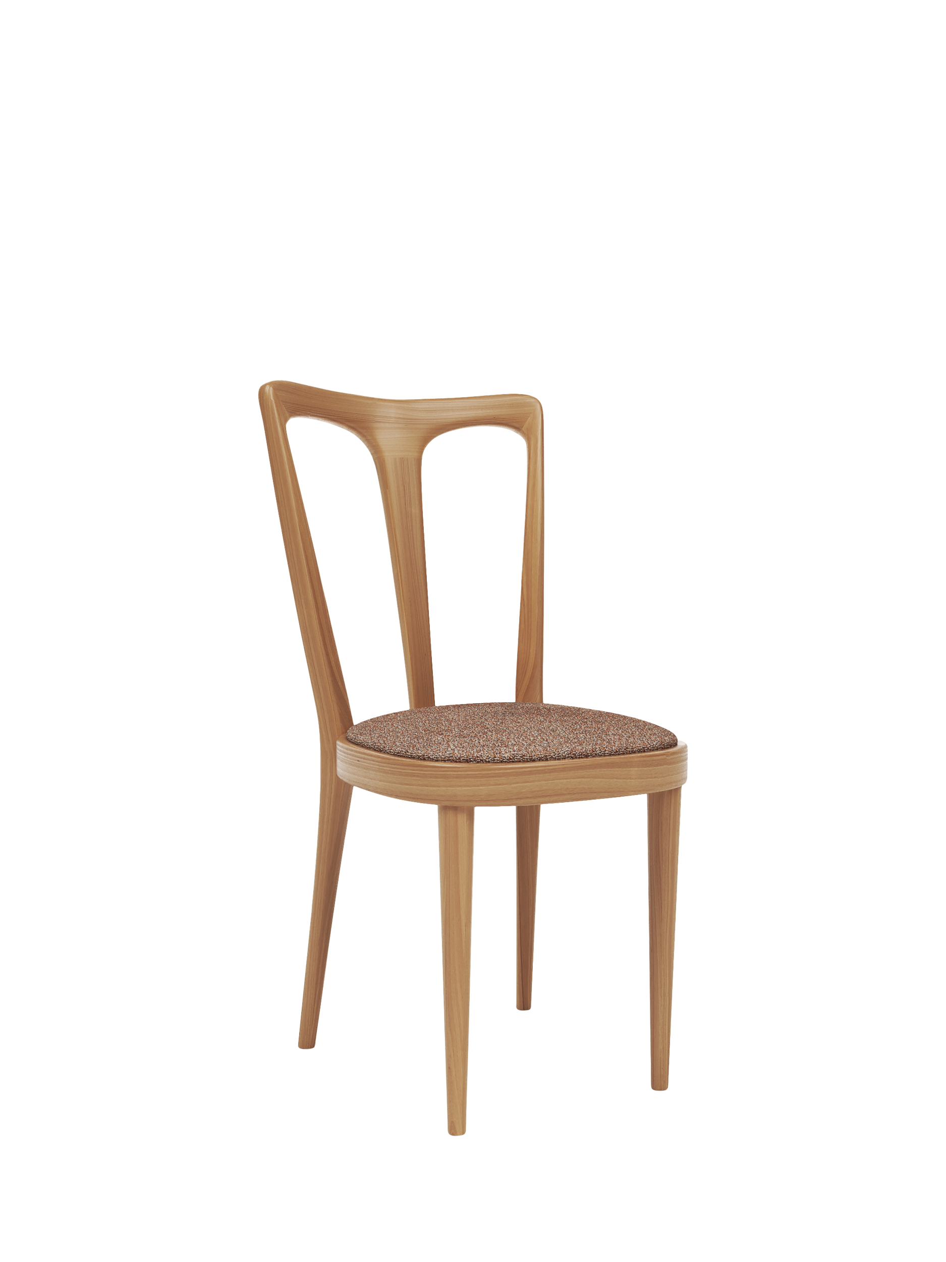 John Lewis Iris Dining Chair, Oak Leg, Atlas Kiln