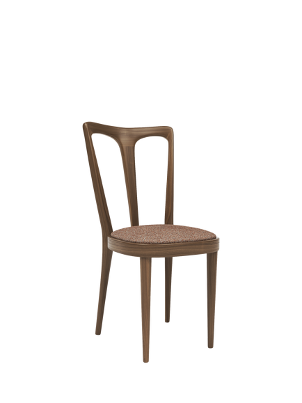 John Lewis Iris Dining Chair, Walnut Leg, Kiln