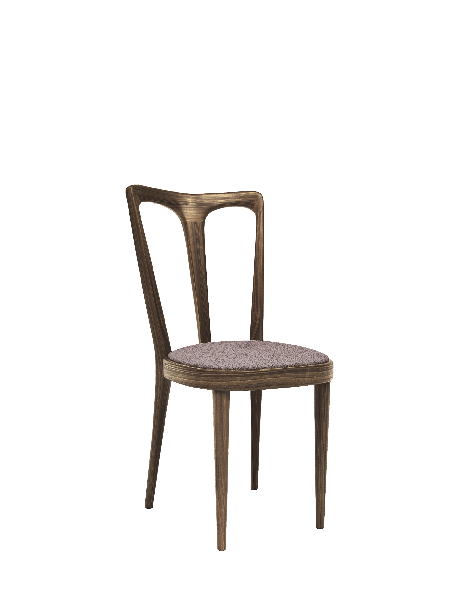 John Lewis Iris Dining Chair, Smoked Oak Leg, Everest Shale