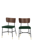 MADE Amalyn Dining Chairs, Set of 2, Green