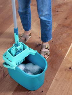 Leifheit Power Mop & Bucket, Turquiose - view 2, Turquiose