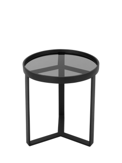 MADE Aula Side Table, Black, Black