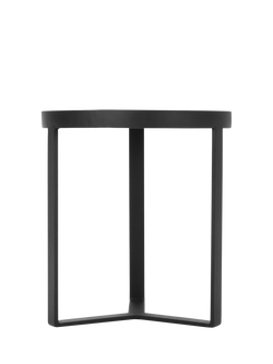 MADE Aula Side Table, Black - view 2, Black
