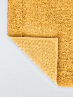 John Lewis Micro-Fresh Deep Pile Bath Mat - view 2, Harvest Gold